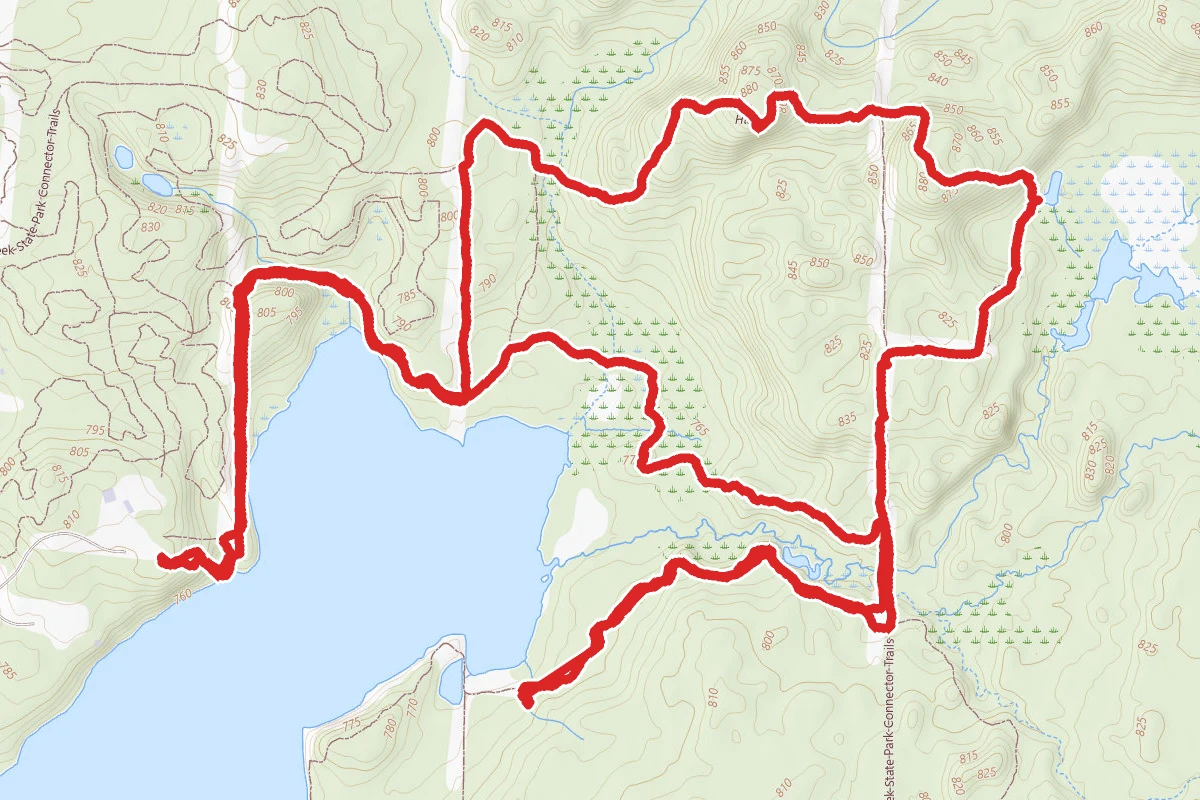 Potato Creek Trails 1, 2, and 4