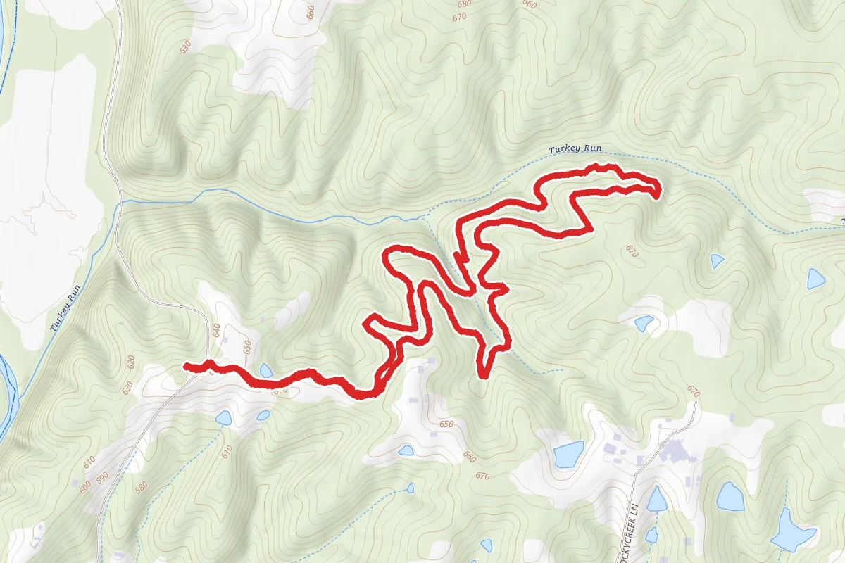 Hickory Trail and Pawpaw Trail Loop