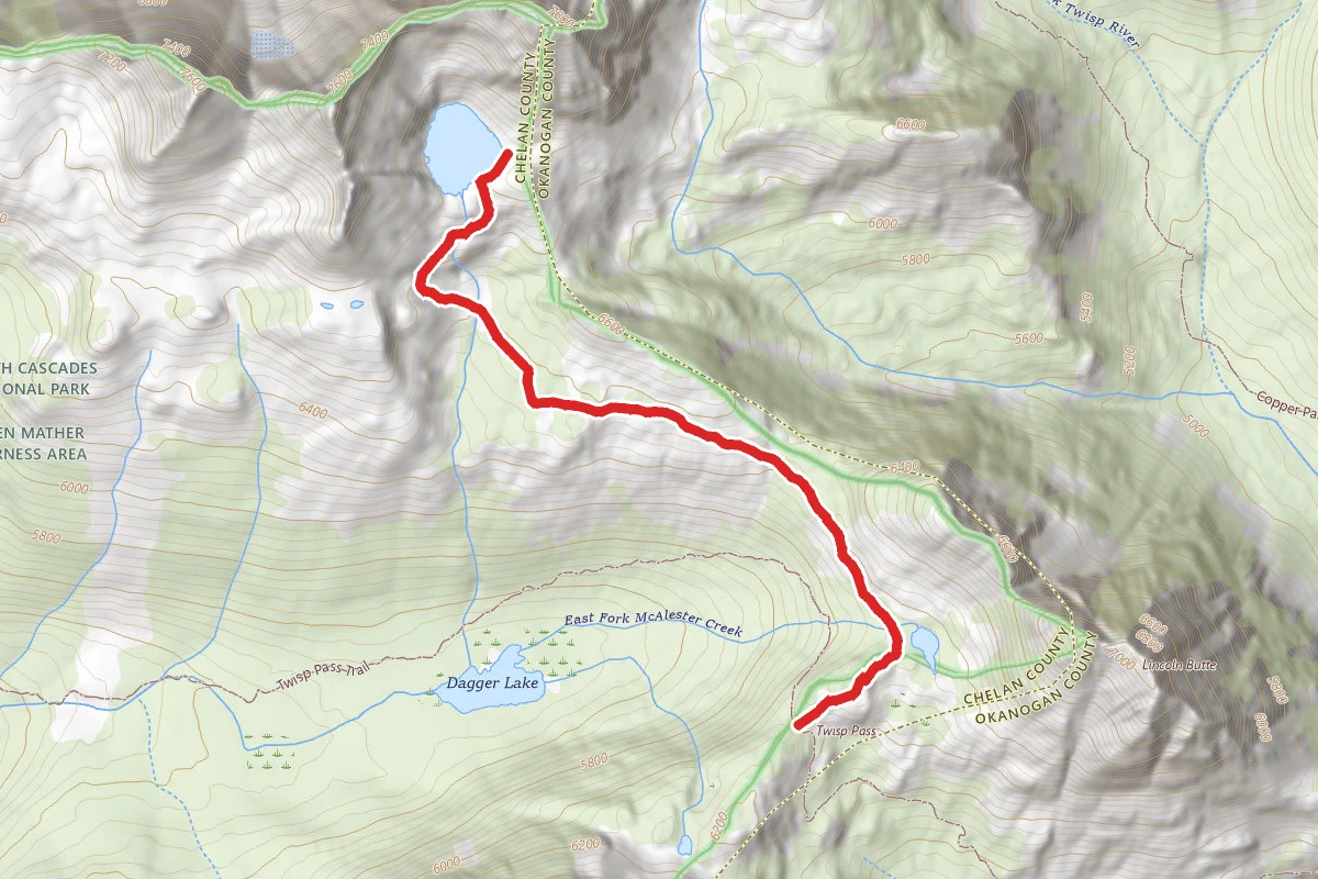 Stiletto Lake Trail