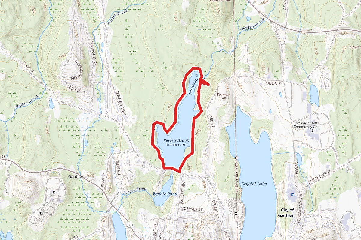 Perley Brook Reservoir Loop