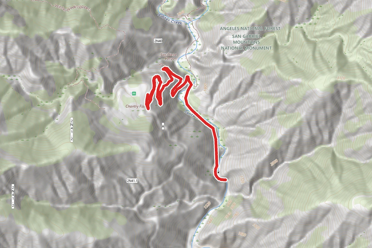 Hermit Falls Trail