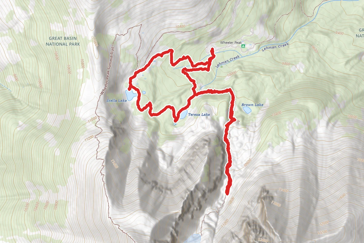 Bristlecone and Alpine Lakes Loop