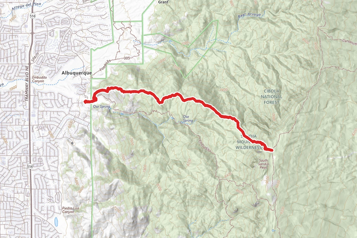Oso Ridge Trail