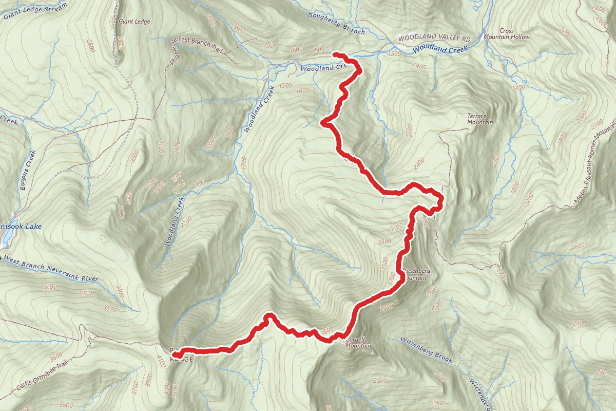 Wittenberg, Cornell, and Slide Mountain Trail