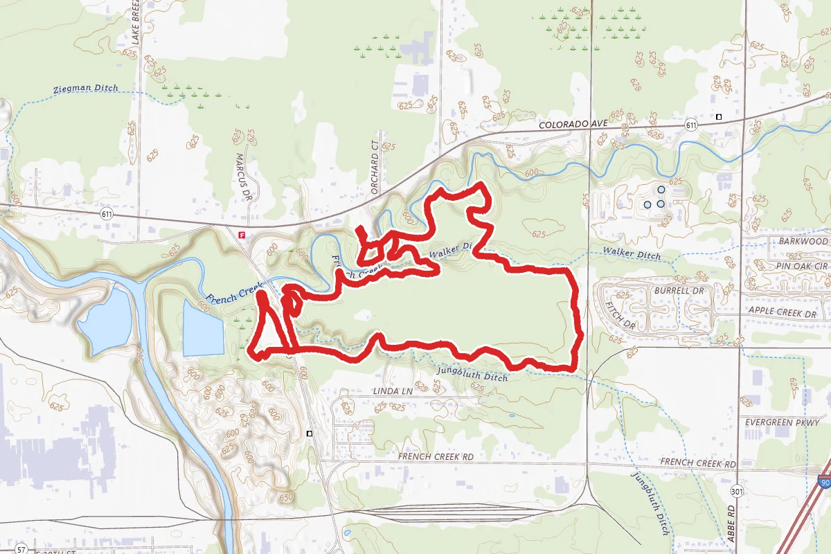 French Creek Reservation Extended Loop