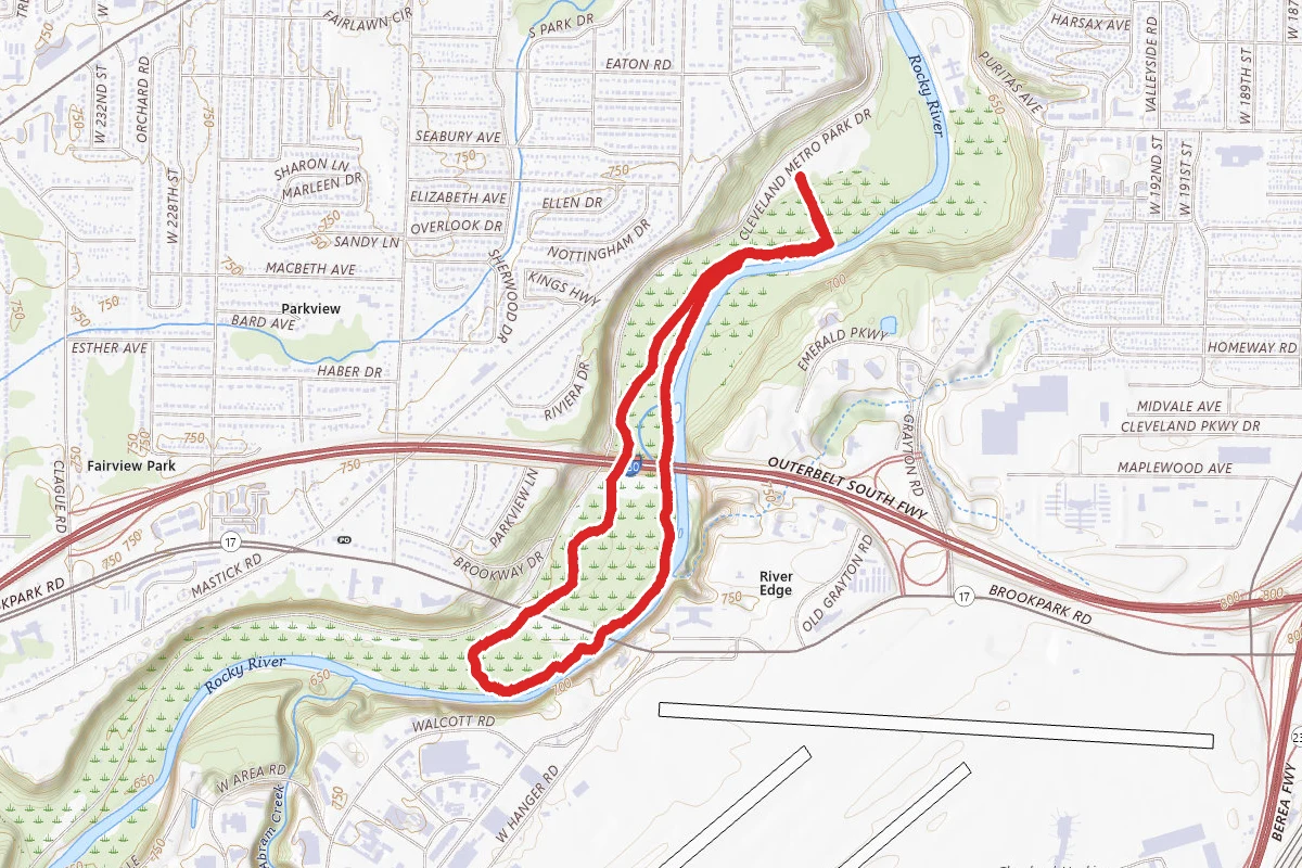 All Purpose and Bridle Trails via Cottonwood
