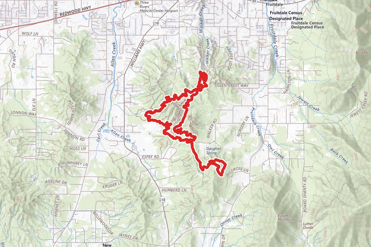 Cathedral Hills Loop