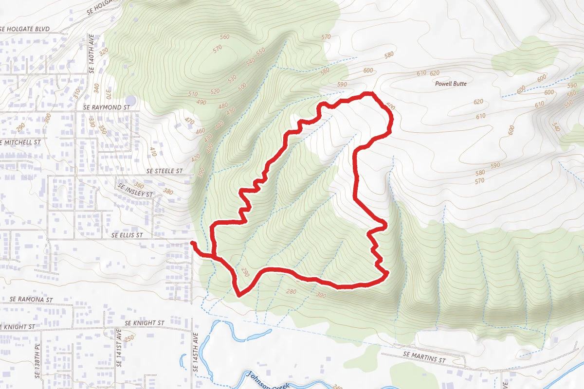 Hawthorn and Douglas Fir Trail Loop