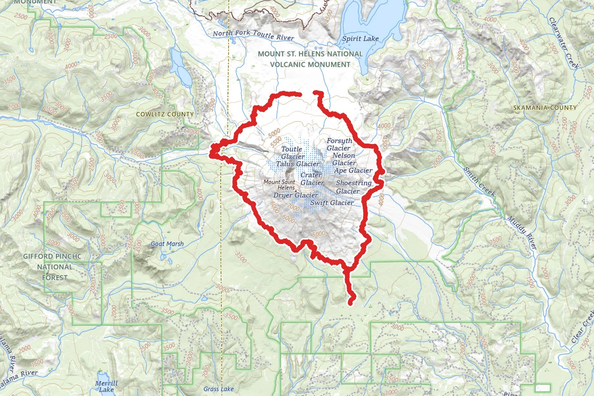 Loowit Loop Trail