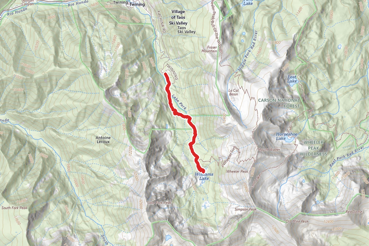 Williams Lake Trail