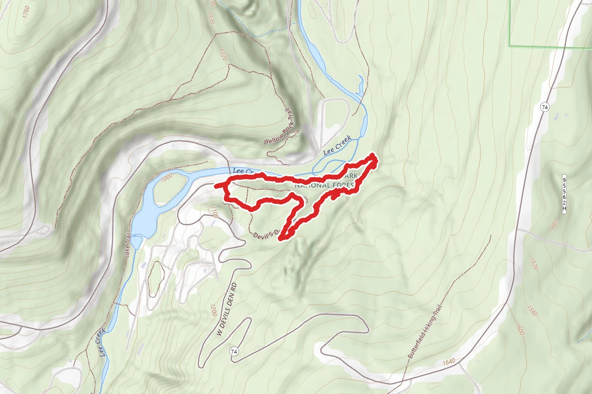 Devil's Den Trail