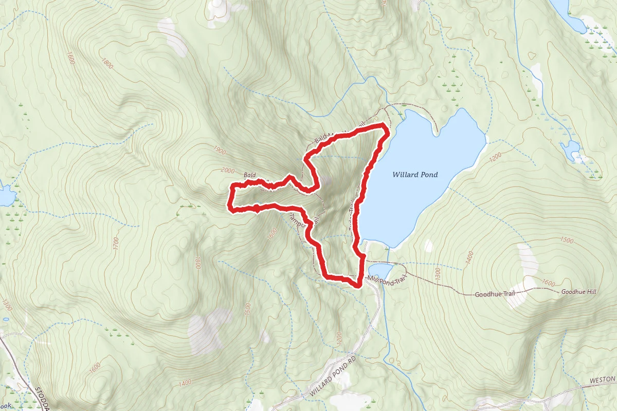 Bald Mountain Loop via Tudor and Tamposi Trails