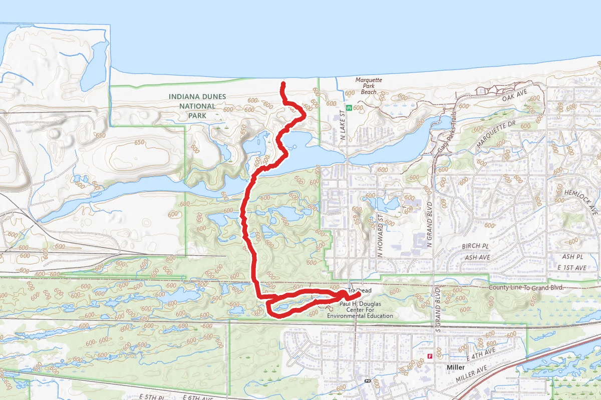 Paul H. Douglas (Miller Woods) Trail