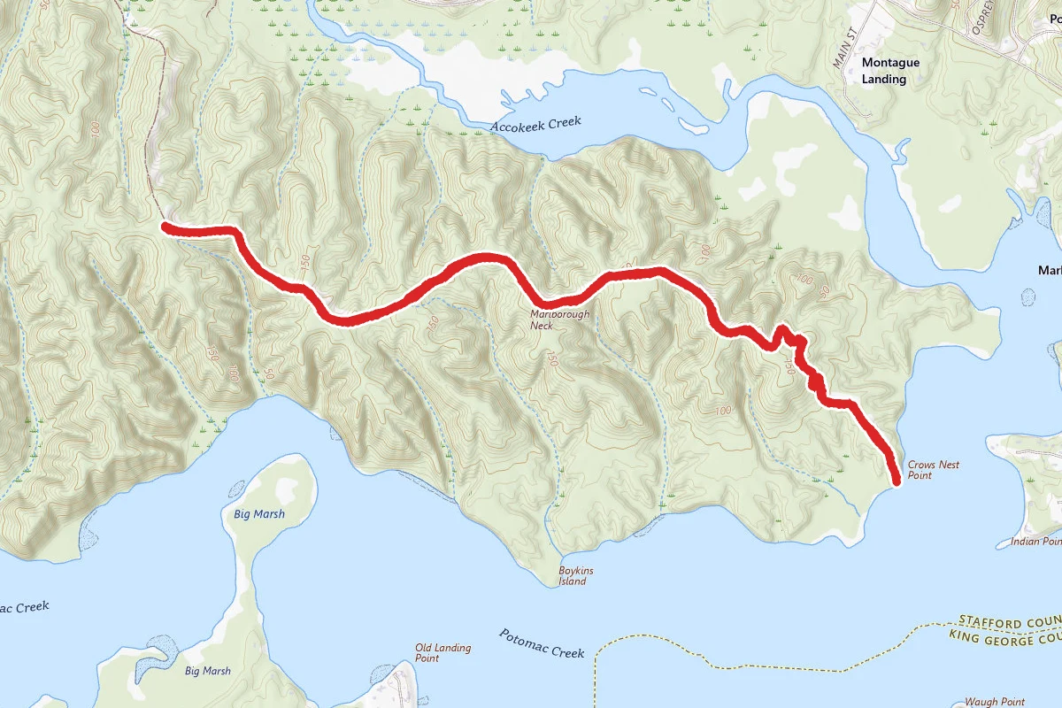 Crows Nest Point Trail