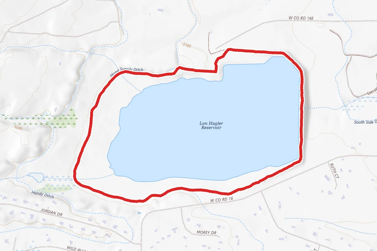 Lon Hagler Reservoir Trail