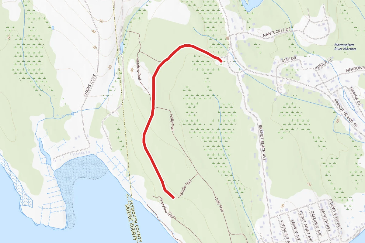 Nasketucket Bay State Reservation Trail