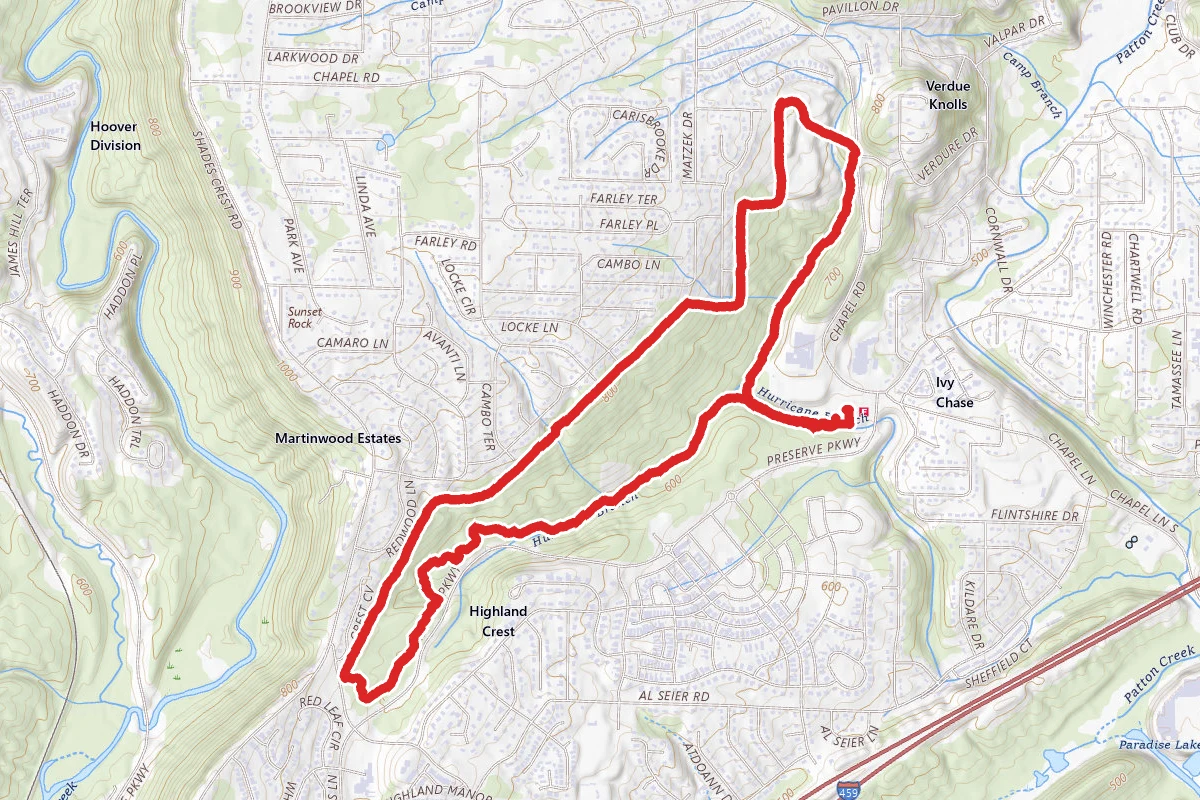Moss Rock Preserve Loop