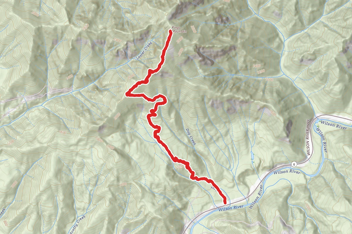 Kings Mountain Trail
