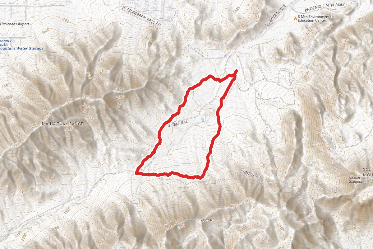 Ranger, Bajada, and Max Delta Trails Loop