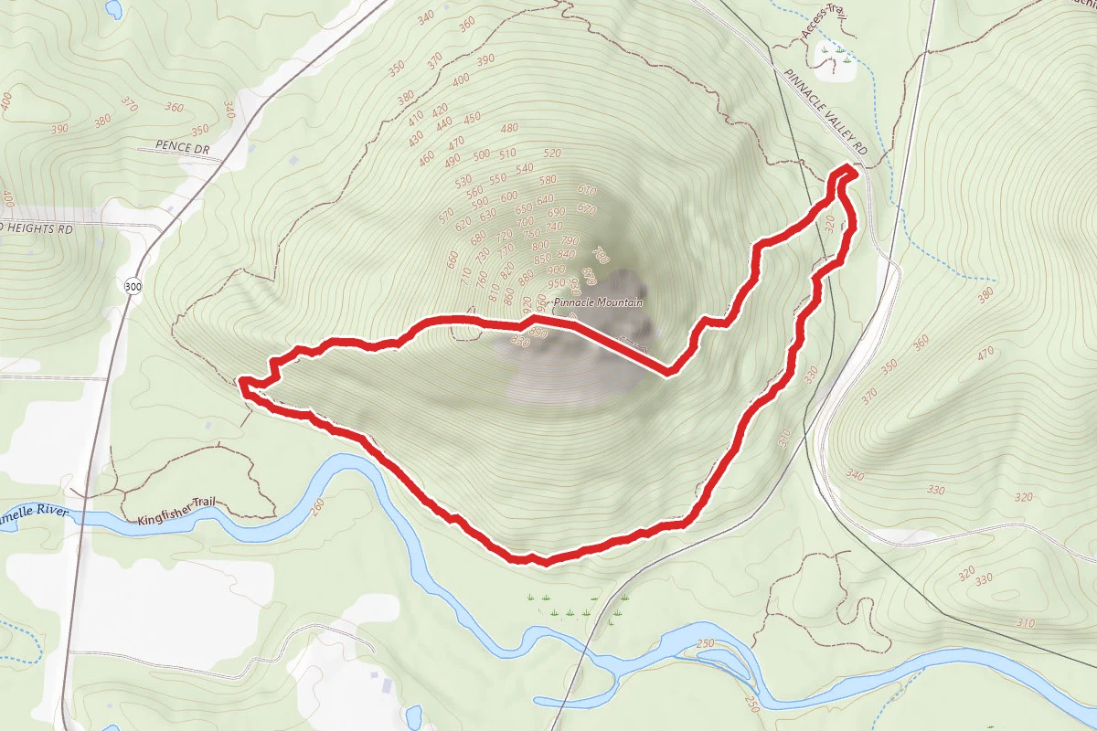Pinnacle Base Loop to East Summit to West Summit