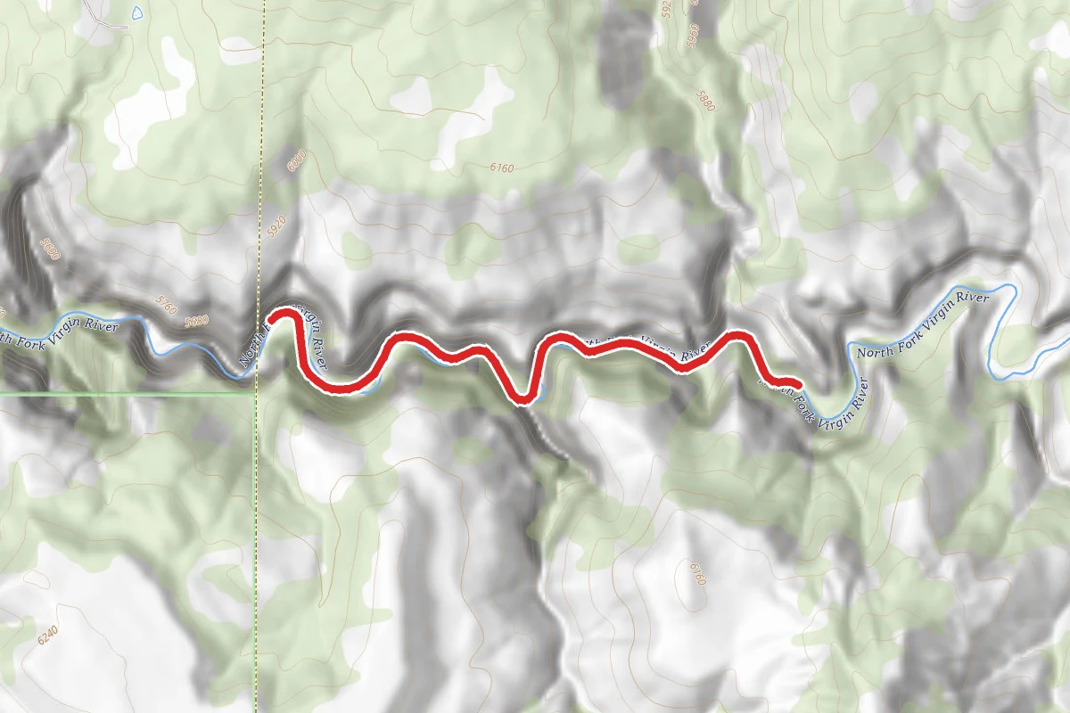 The Narrows Top Down