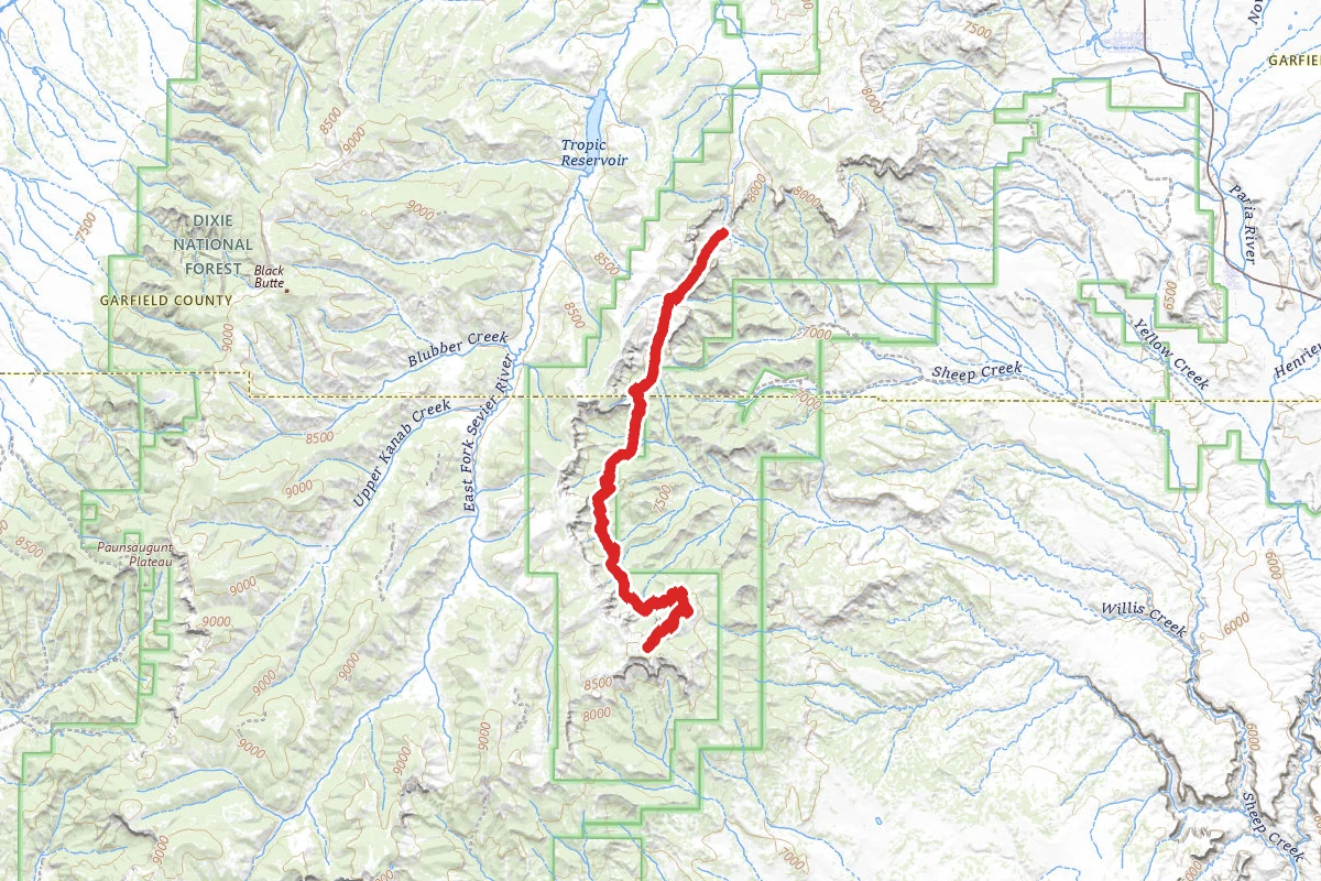 Under-the-Rim Trail