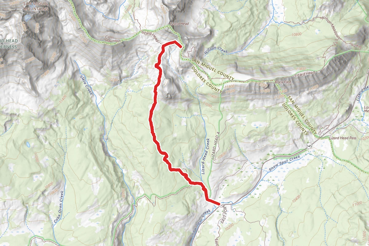 Cross Mountain Trail