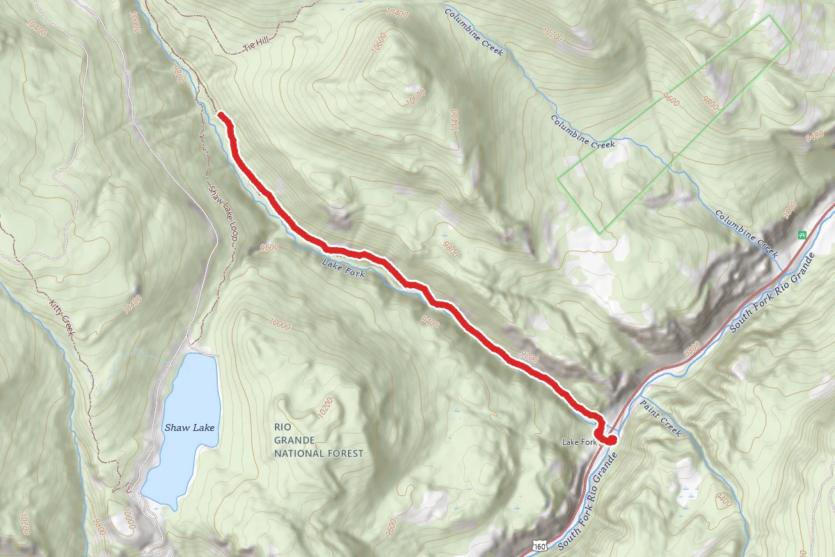 Lake Fork Creek Trail