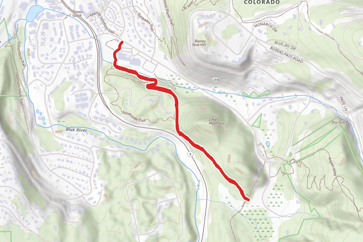 South Illinois Creek Trail
