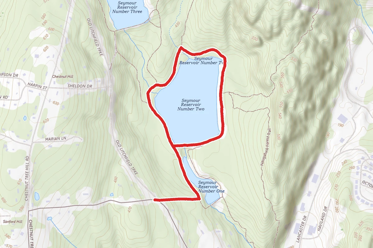 Naugatuck Reservoir 2 Loop