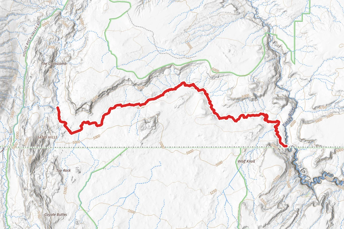 Upper Buckskin Gulch Trail
