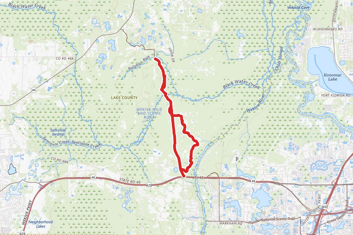 The Florida Trail and Sand Road Loop