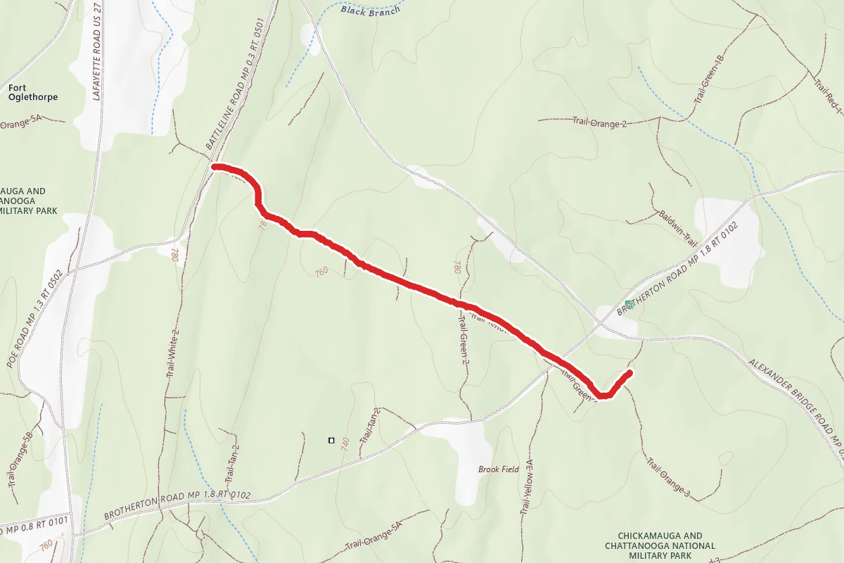 Confederate Line Trail