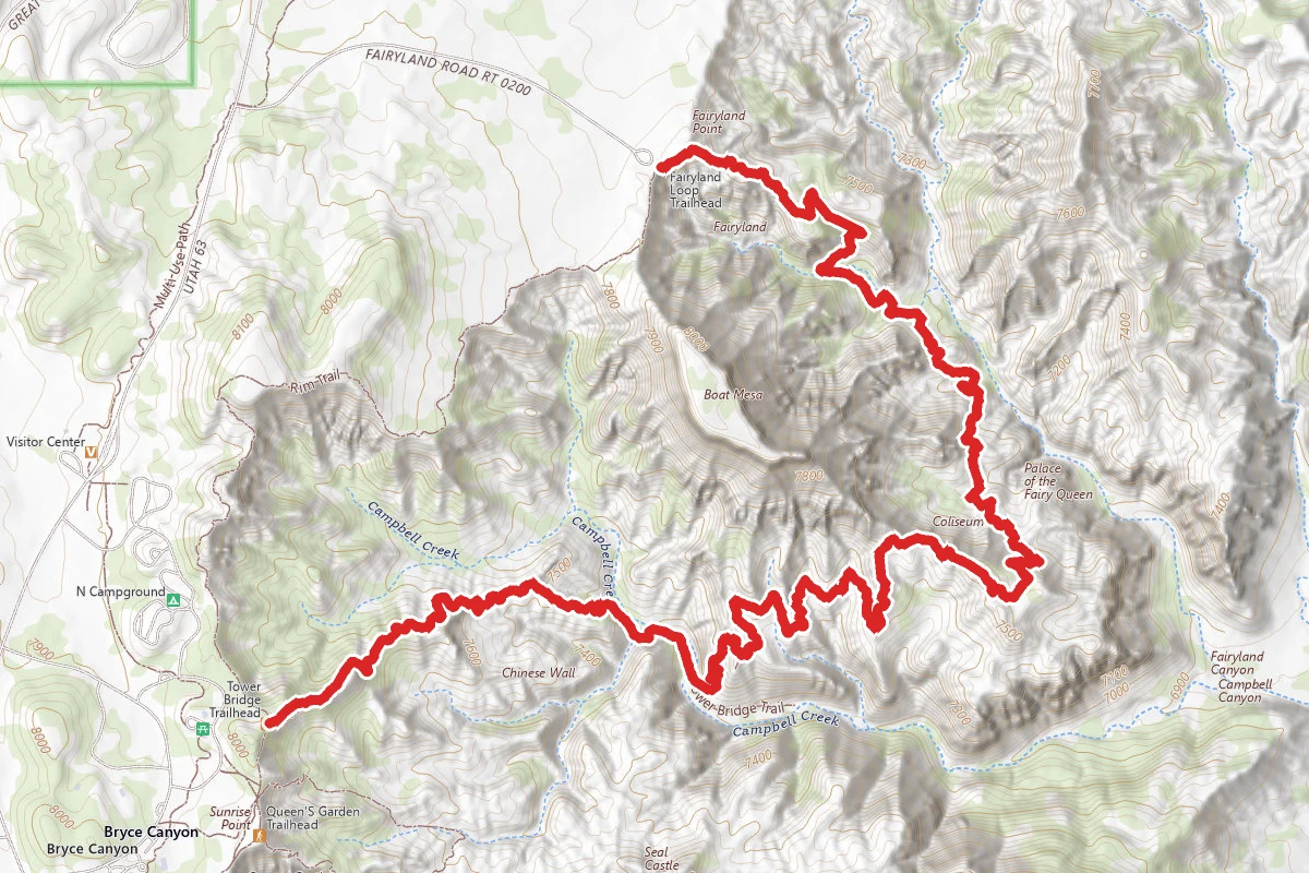 Fairyland Loop Trail