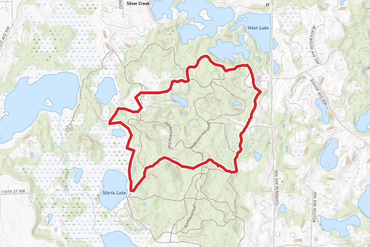 Maria Lake Loop Trail