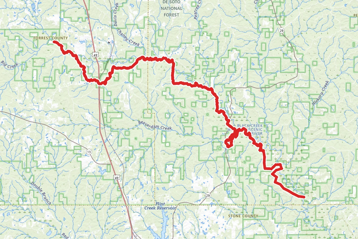 Black Creek National Recreation Trail