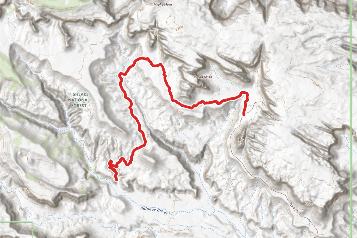 Cooks Mesa Trail