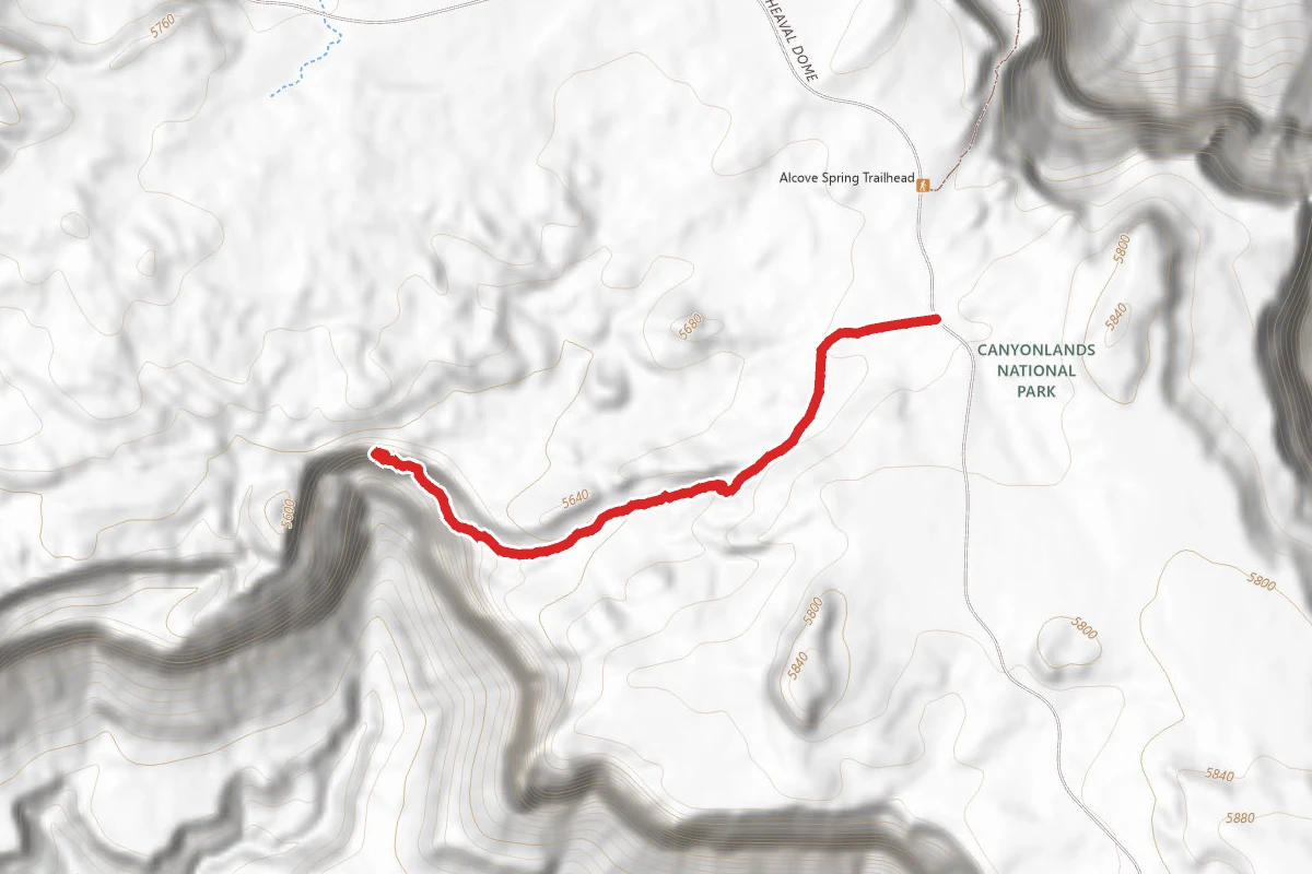 False Kiva Trail