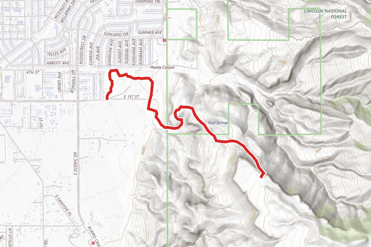 Goat Springs Trail #118