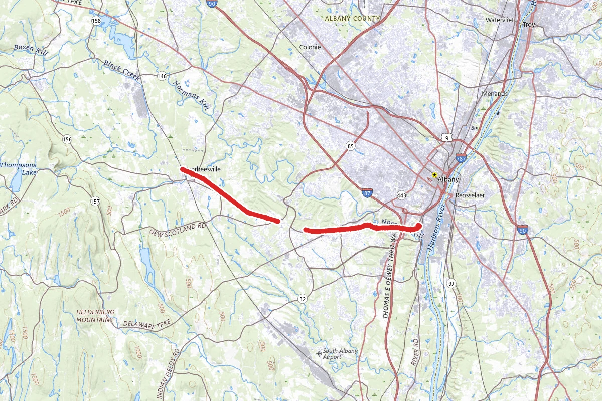 Albany County Helderberg-Hudson Rail Trail