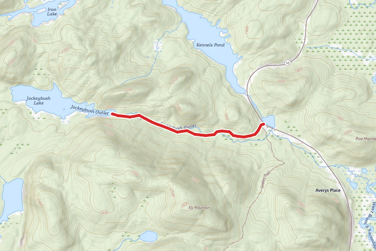 Jockeybush Lake Trail
