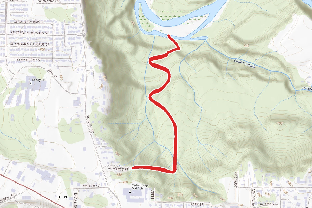 Sandy River Park Trail