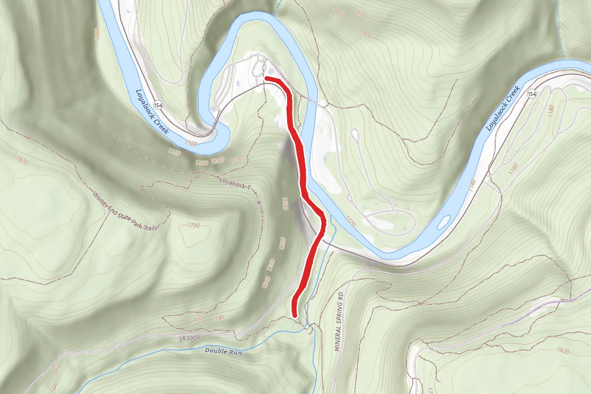 Worlds End Link Trail