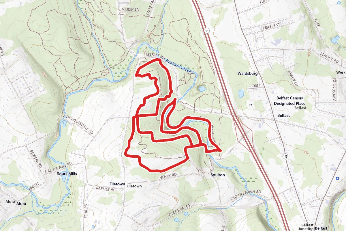 Henry's Woods and Jacobsburg Trail