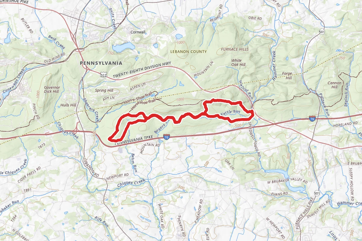 Rannels Kettle and Horseshoe Trail Loop
