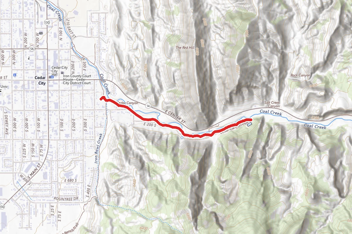 Cedar Canyon Trail