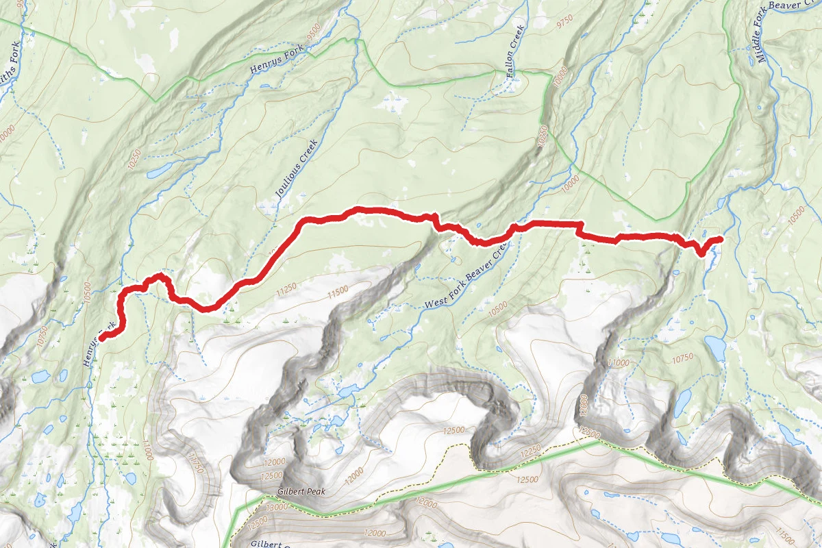 North Slope Highline A Trail