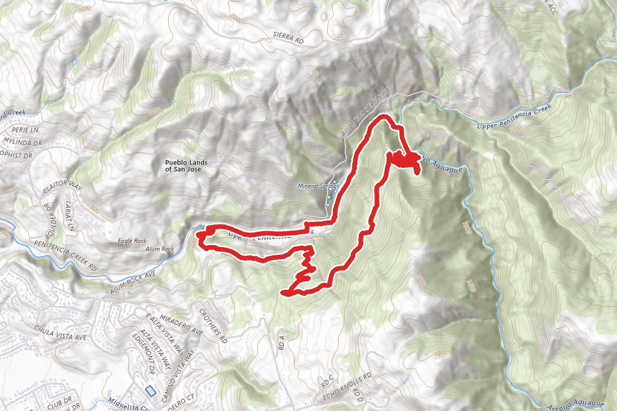 Alum Rock South Rim Trail