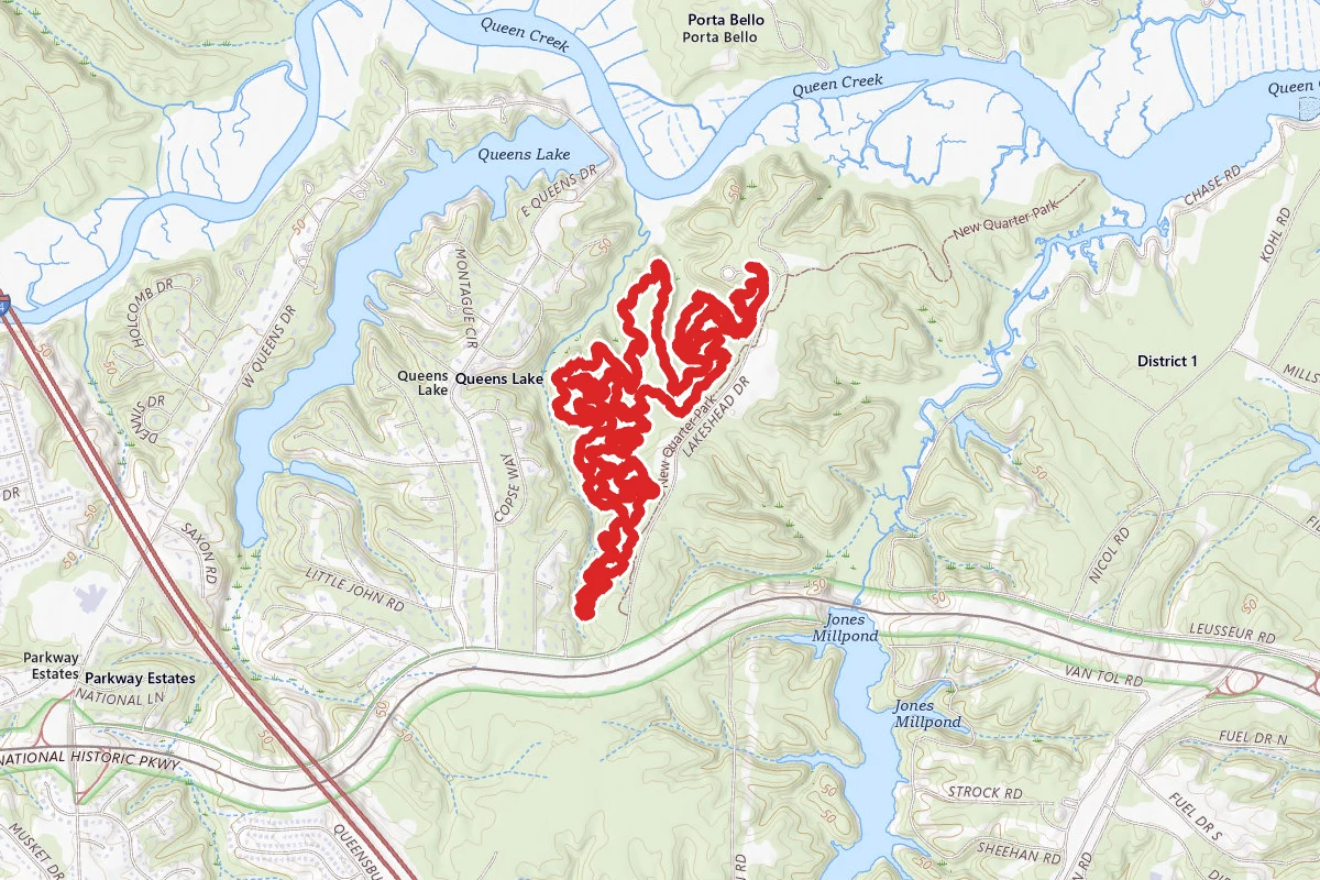 New Quarter Park MTB Trail