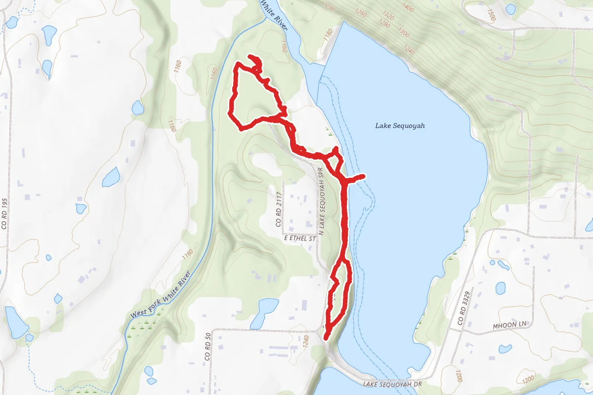 Shoreline Trail (Lake Sequoyah)